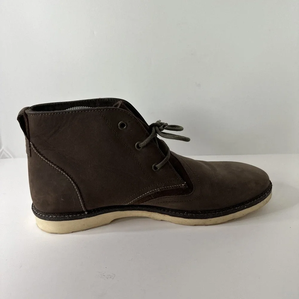 Crevo Memory Foam‎ Cray 200 Low Chukka Boot Brown Men's Size 10.5 VERY GOOD